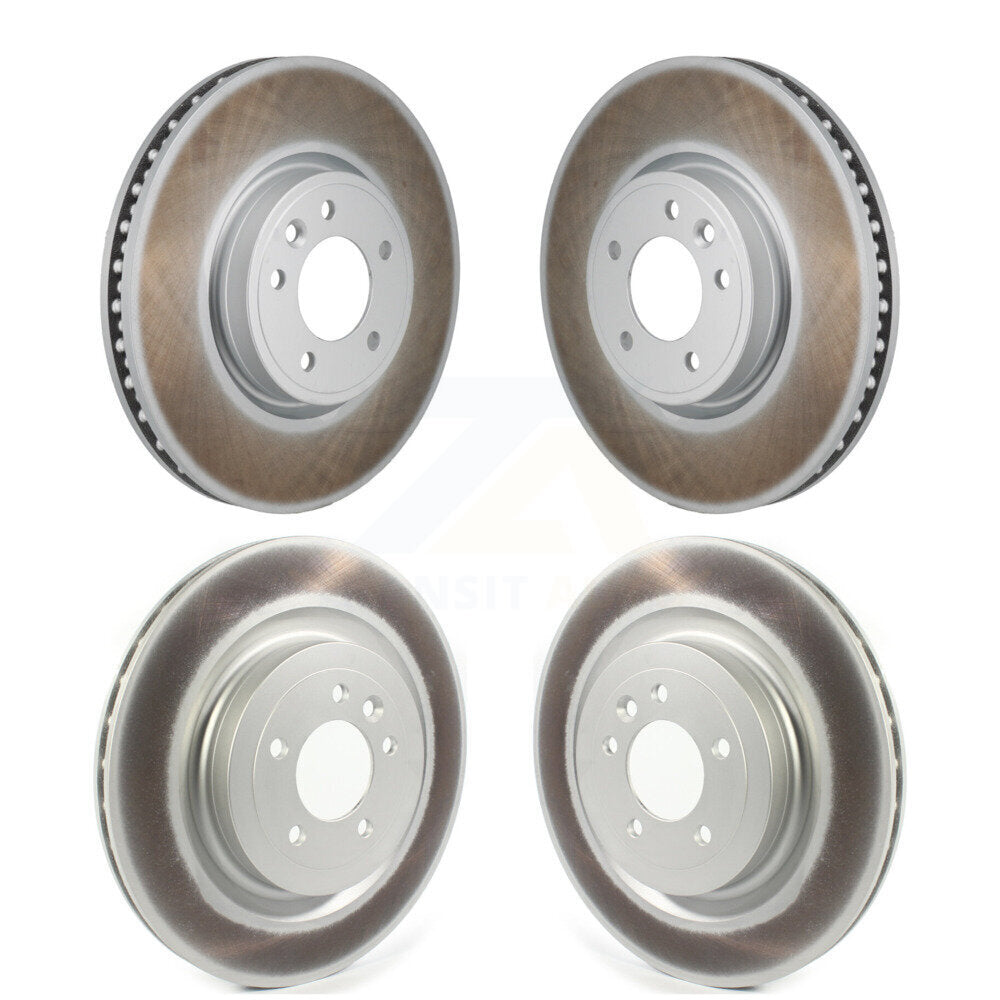 Front Rear Coat Brake Rotor Kit For Land Rover Range Sport With 350mm Diameter KG-101931