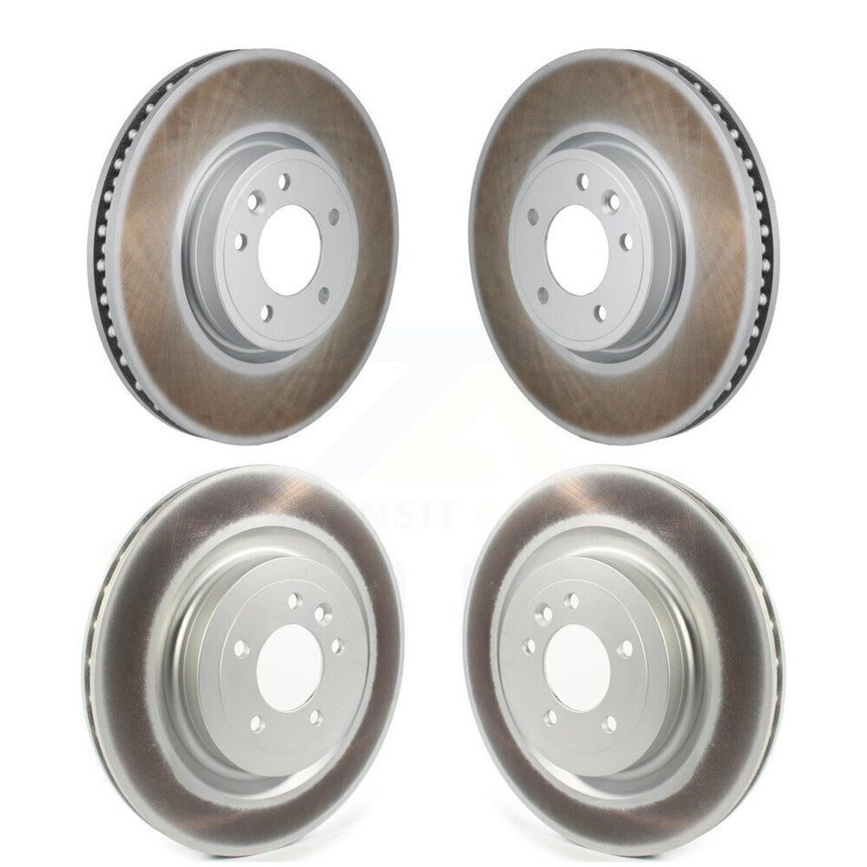 Front Rear Coat Brake Rotor Kit For Land Rover Range Sport With 350mm Diameter KG-101931