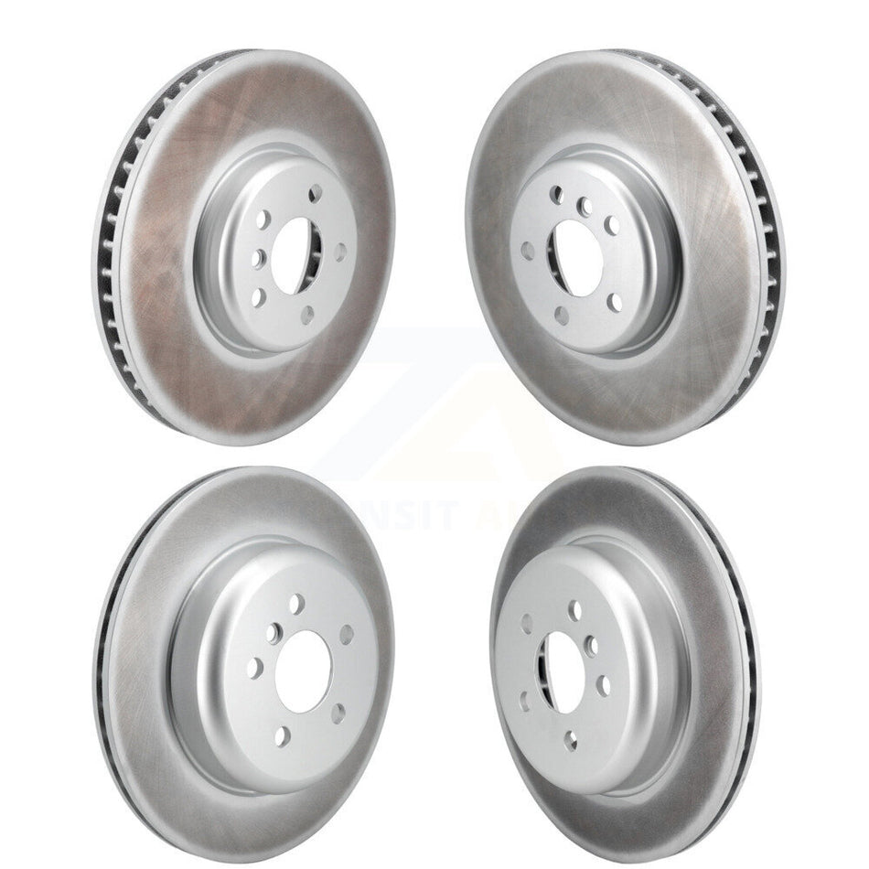 Front Rear Coated Disc Brake Rotors And Hub Assembly Kit For Toyota GR Supra KG-102082