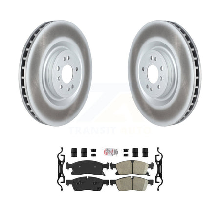 Front Coat Brake Rotors Ceramic Pad Kit For Mercedes-Benz ML350 GLS450 ML400 GLE400 ML250 KGA-100023