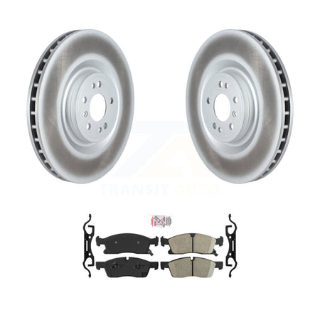 Front Coat Brake Rotors Ceramic Pad Kit For Mercedes-Benz ML350 GLS450 ML400 GLE400 ML250 KGA-100024
