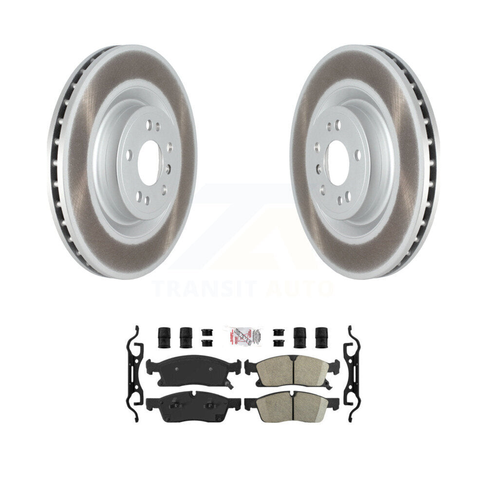 Front Coat Brake Rotors Ceramic Pad Kit For Mercedes-Benz GL350 GLE400 GLS450 ML400 GL450 KGA-100025