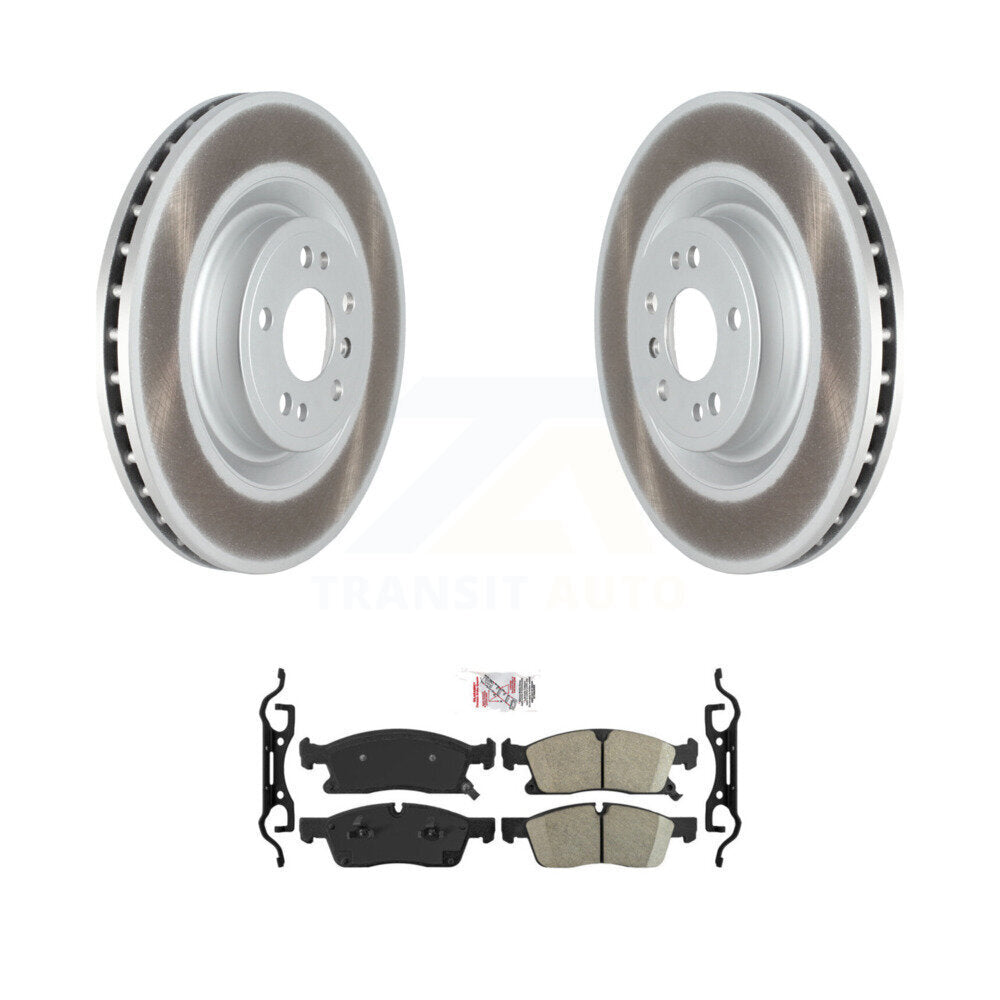 Front Coat Brake Rotors Ceramic Pad Kit For Mercedes-Benz GL350 GLE400 GLS450 ML400 GL450 KGA-100026