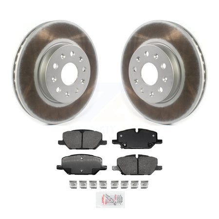 Front Coated Disc Brake Rotors And Ceramic Pads Kit For Chevrolet Camaro KGA-100061