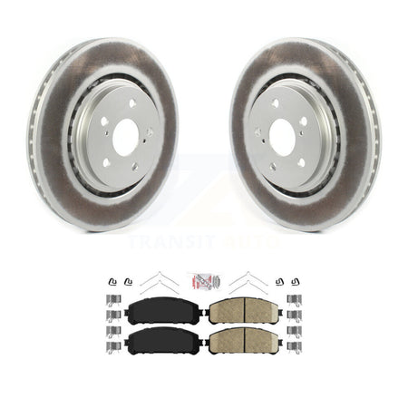 Front Coated Brake Rotor Ceramic Pad Kit For Lexus RX350 Toyota Camry RX450h NX350h NX350 KGA-100165