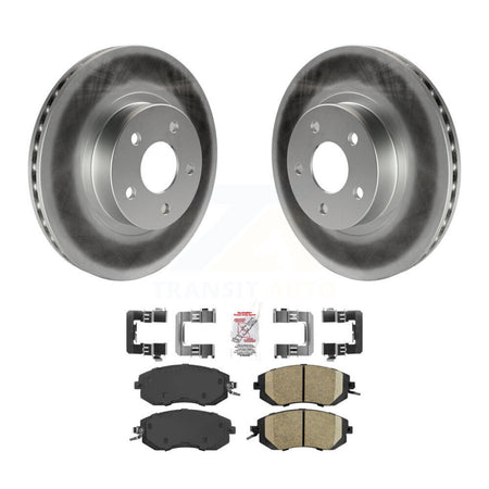 Front Coated Disc Brake Rotors And Ceramic Pads Kit For Subaru Impreza Scion FR-S BRZ KGA-100336