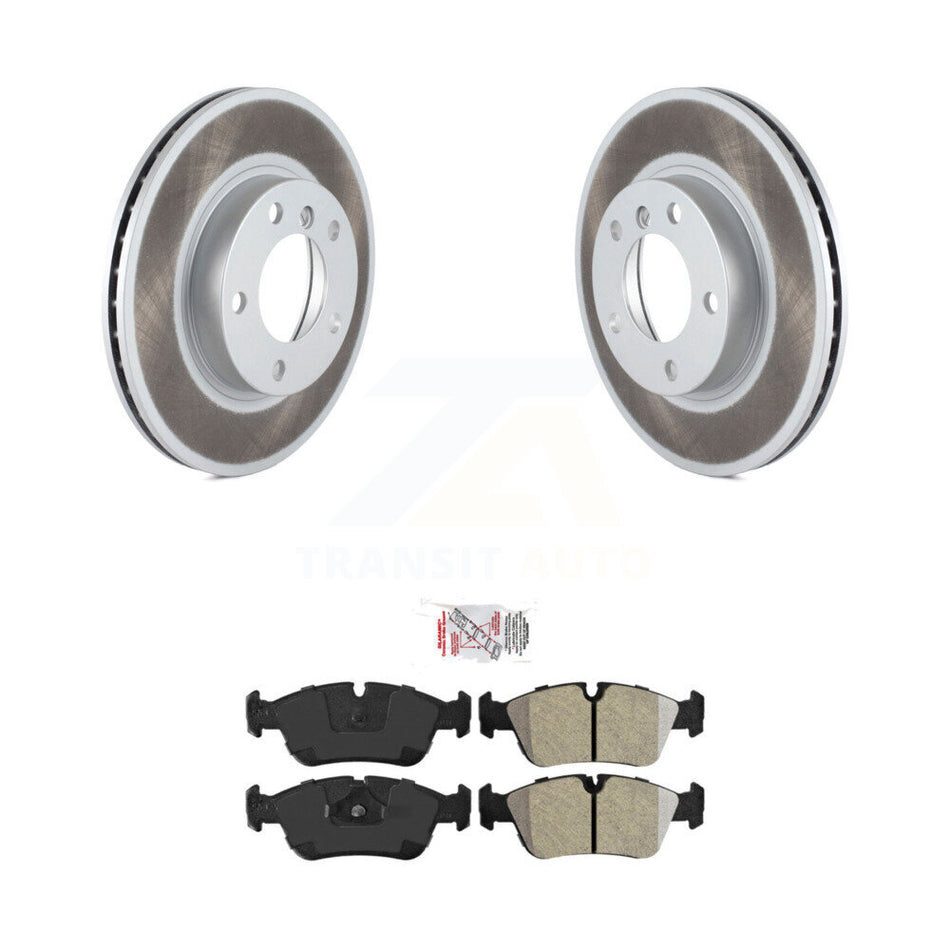 Front Coat Brake Rotor Semi-Metallic Pad Kit For BMW Z3 Z4 320i 328i 323i 325i 318i 323Ci KGA-100371