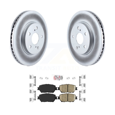 Front Coated Disc Brake Rotors And Ceramic Pads Kit For Toyota Camry KGA-100420