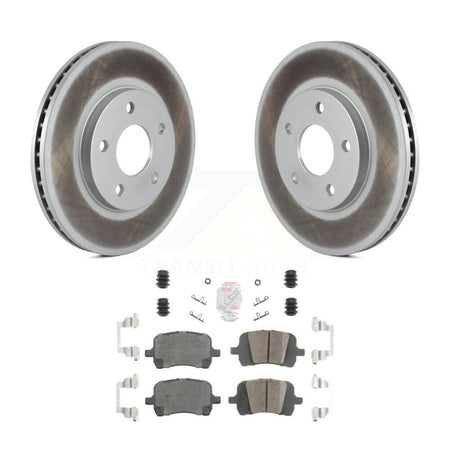 Front Coated Disc Brake Rotors And Ceramic Pads Kit For Chevrolet HHR KGA-100428