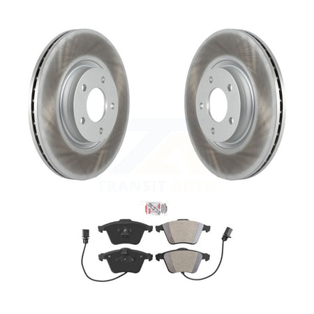 Front Coated Disc Brake Rotors And Semi-Metallic Pads Kit For Mazda 3 KGA-100461