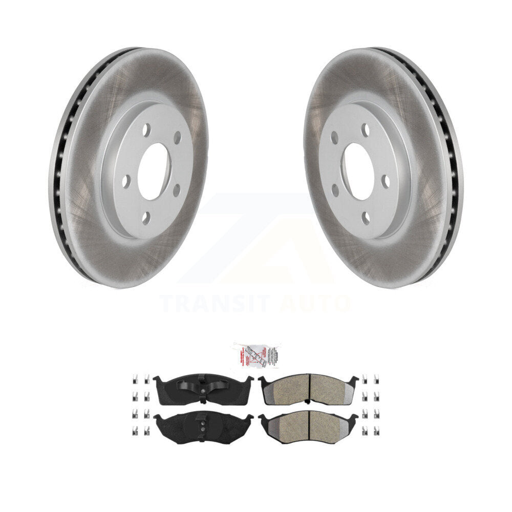 Front Coat Disc Brake Rotor Semi-Metallic Pad Kit For Neon Dodge Chrysler Plymouth SX 2.0 KGA-100510