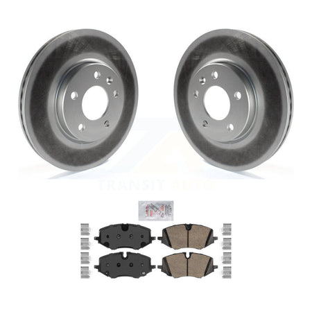 Front Coated Disc Brake Rotor & Ceramic Pad Kit For Chevrolet Trailblazer Buick Encore GX KGA-100759