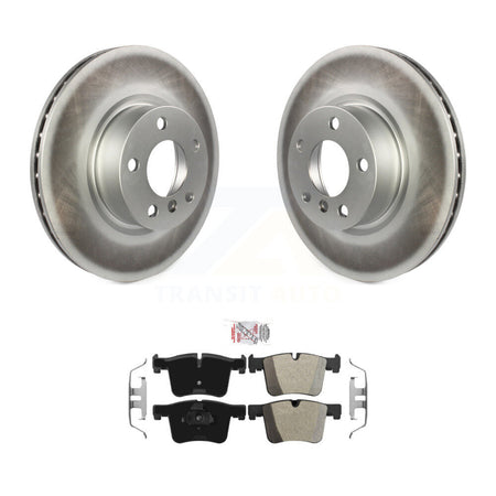 Front Coated Disc Brake Rotors And Semi-Metallic Pads Kit For BMW X3 X4 KGA-100924