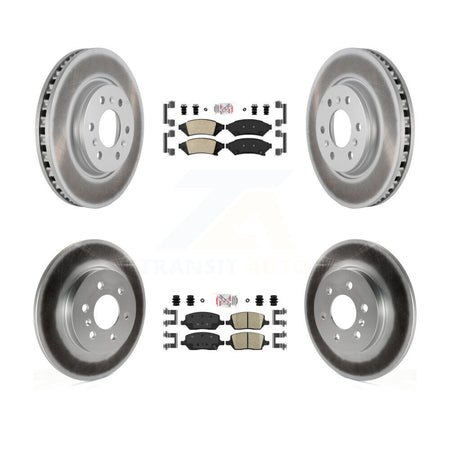 Front Rear Ceramic Pad Coat Brake Rotors Kit For Pontiac Montana Chevrolet Uplander Buick KGA-101447