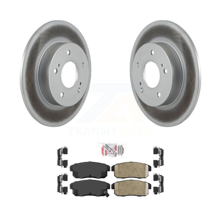 Rear Coated Disc Brake Rotors And Ceramic Pads Kit For Nissan Maxima INFINITI I35 I30 KGA-103461