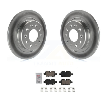 Rear Coated Disc Brake Rotor And Ceramic Pad Kit For Chevrolet Equinox GMC Terrain Malibu KGA-103496