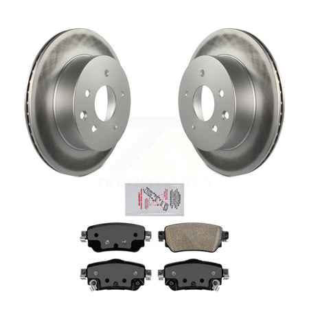 Rear Coat Brake Rotors Ceramic Pad Kit For Nissan Rogue Sport With Electric Parking KGA-103498