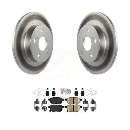 Rear Coated Disc Brake Rotors And Ceramic Pads Kit For 2011-2016 Scion tC KGA-103512