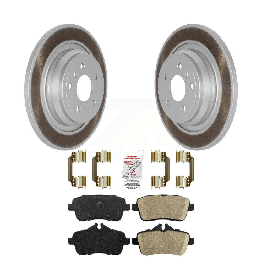 Rear Coated Disc Brake Rotor Ceramic Pad Kit For Mercedes-Benz ML350 GLE350 ML250 GLE300d KGA-103690