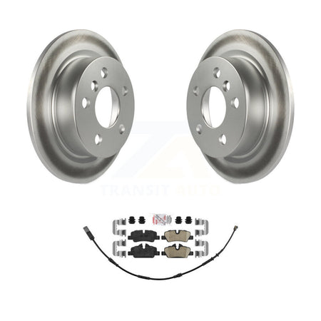 Rear Coated Disc Brake Rotors And Ceramic Pads Kit For Mini Cooper KGA-103697
