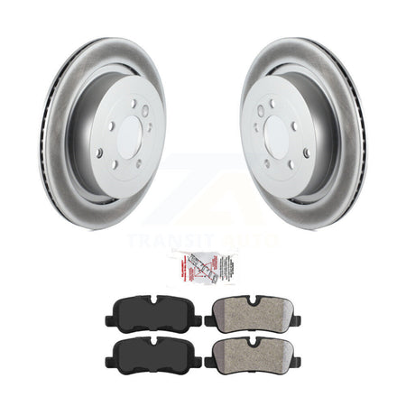 Rear Coated Disc Brake Rotor And Semi-Metallic Pad Kit For Land Rover Range Sport LR4 LR3 KGA-104049