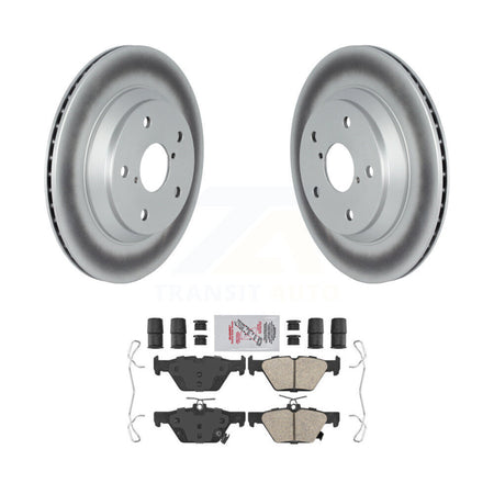 Rear Coated Disc Brake Rotors And Ceramic Pads Kit For Subaru Forester Crosstrek KGA-104102
