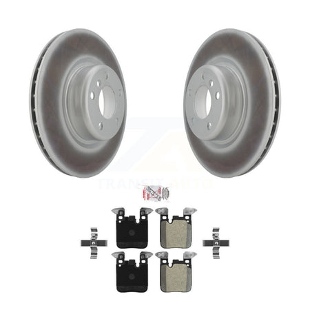 Rear Coat Brake Rotor Semi-Metallic Pad Kit For BMW 320i xDrive 230i 228i 328i M240i 428i KGA-104140