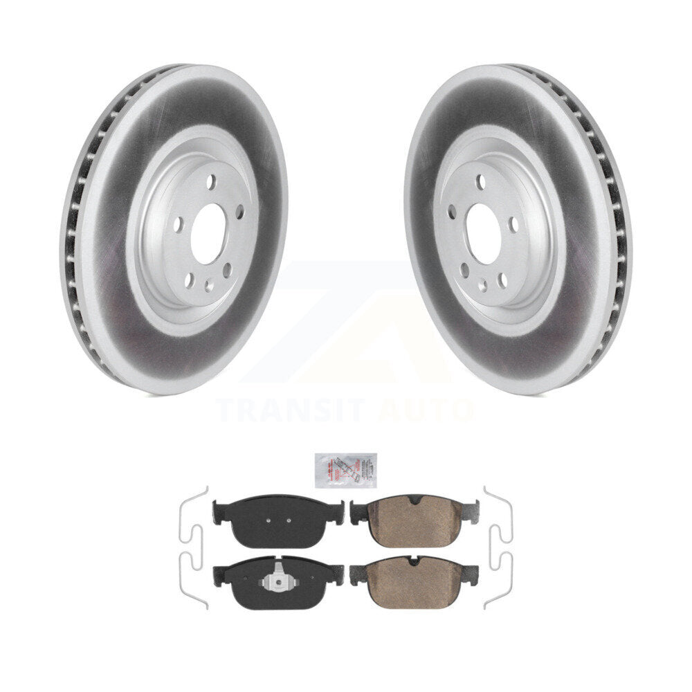 Front Coat Brake Rotors Ceramic Pad Kit For Volvo XC60 XC90 XC40 S60 Recharge C40 V60 V90 KGA-104622
