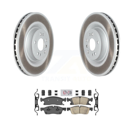 Front Coat Brake Rotors Ceramic Pad Kit For Mercedes-Benz GL350 GLE400 GLS450 ML400 GL450 KGA-104631