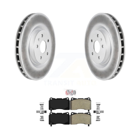 Front Coated Disc Brake Rotors And Semi-Metallic Pads Kit For Pontiac G8 Buick Regal KGA-104644