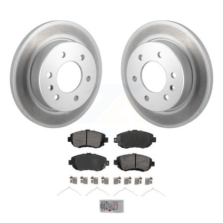 Rear Coated Brake Rotor & Semi-Metallic Pad Kit For Mercedes-Benz Sprinter 2500 3500 4500 KGA-105882