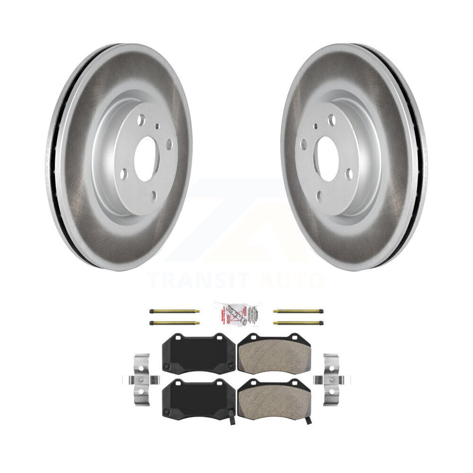 Front Coat Disc Brake Rotor Semi-Metallic Pad Kit For Mazda MX-5 Miata With Brembo Brakes KGA-106041