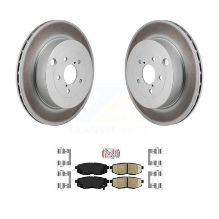 Rear Coated Disc Brake Rotors Ceramic Pad Kit For Subaru BRZ Toyota 86 With Brembo Brakes KGA-106276