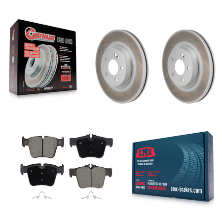 Rear Coat Brake Rotor Ceramic Pad Kit For Mercedes-Benz GLC300 C43 AMG GLC43 C450 GLC350e KGC-102816