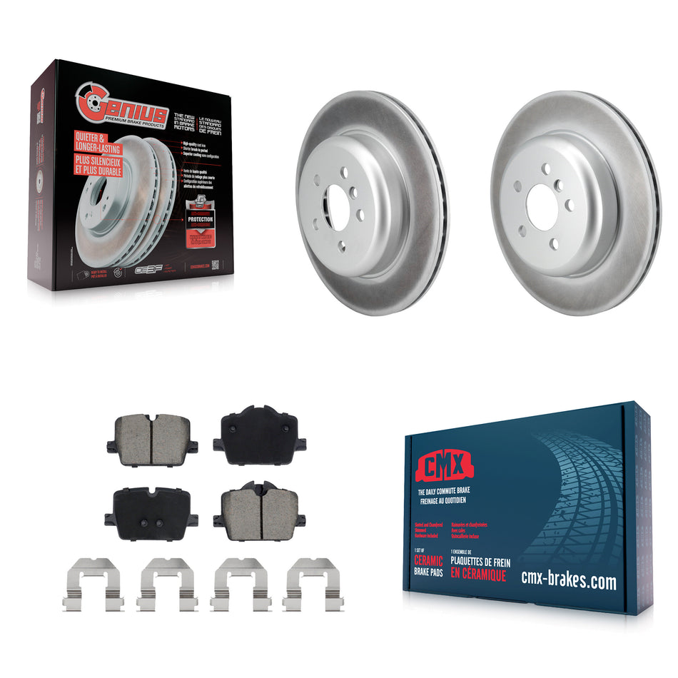 Rear Coat Brake Rotors Ceramic Pad Kit For Toyota GR Supra With 330mm Diameter Rotor KGC-103810