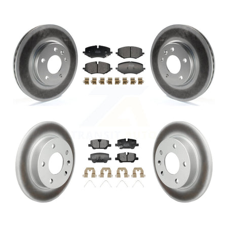 Front Rear Coat Brake Rotors Semi-Metallic Pad Kit For Chevrolet Trailblazer Buick Encore KGF-103165
