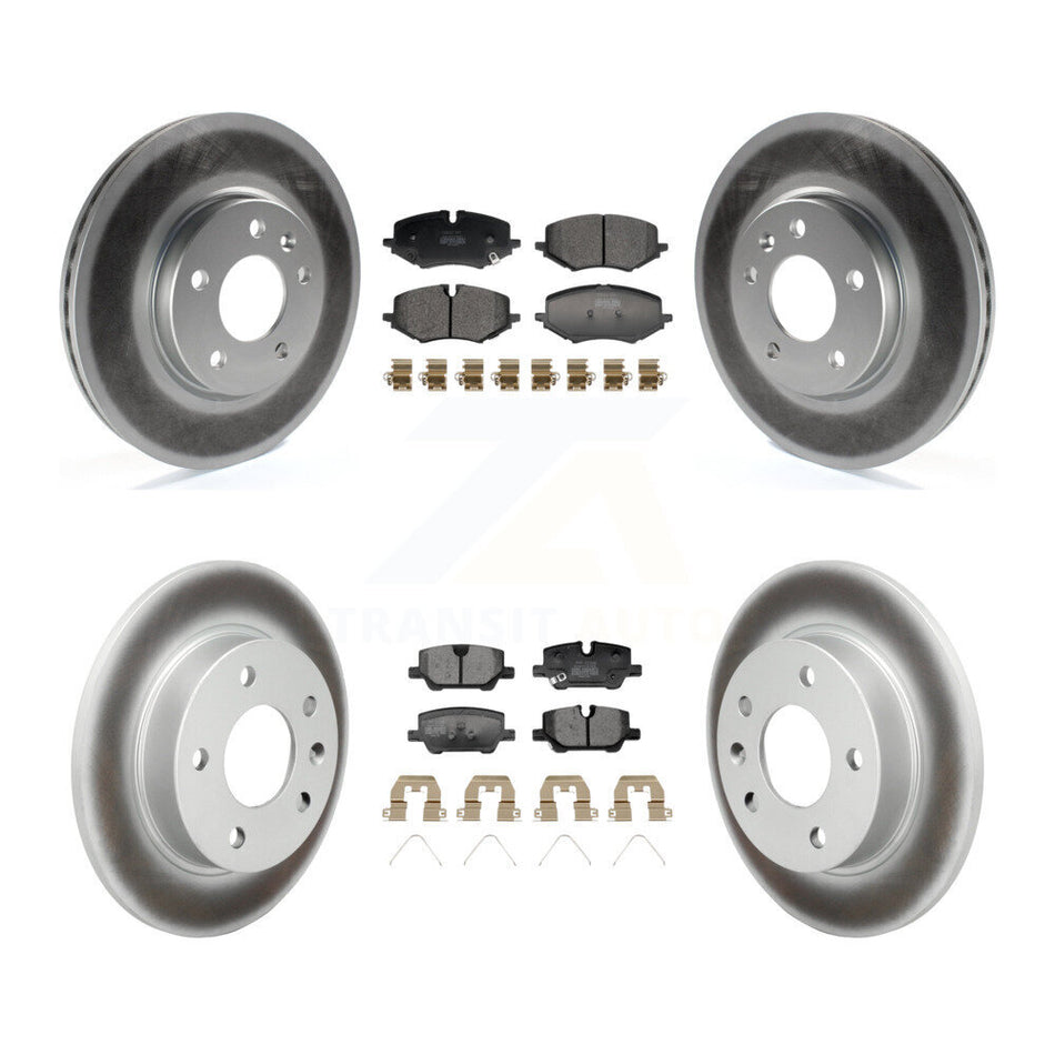 Front Rear Coat Brake Rotors Semi-Metallic Pad Kit For Chevrolet Trailblazer Buick Encore KGF-103165