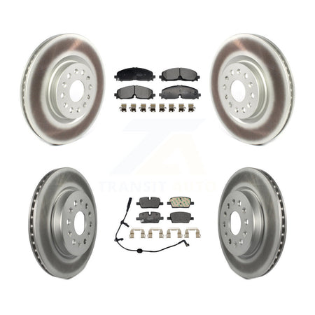 Front Rear Coat Brake Rotor Semi-Metallic Pad Kit For 2021 Cadillac XT5 Buick Enclave XT6 KGF-103194