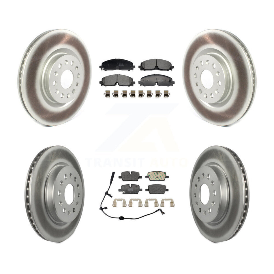 Front Rear Coat Brake Rotor Semi-Metallic Pad Kit For 2021 Cadillac XT5 Buick Enclave XT6 KGF-103194
