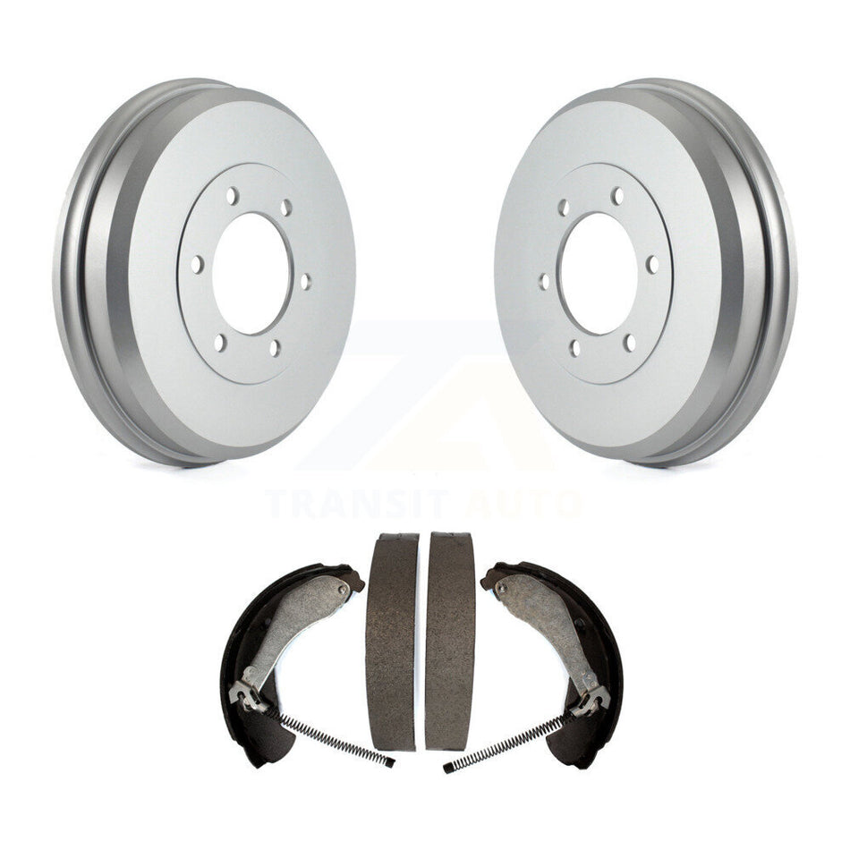 Rear Coated Brake Drum Shoes Kit For Chevrolet Colorado GMC Canyon Isuzu i-290 i-280 i-370 i-350 KGN-100039