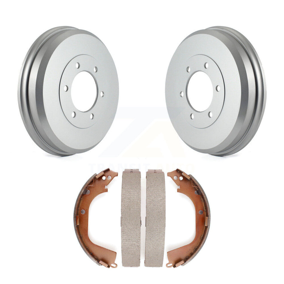 Rear Coated Brake Drum Shoes Kit For 2009-2012 Chevrolet Colorado GMC Canyon KGN-100040