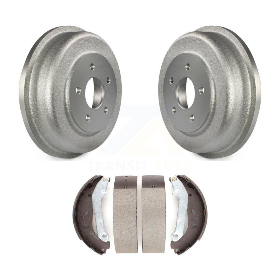 Rear Coated Brake Drum Shoes Kit For 2010-2013 Ford Connect KGN-100045