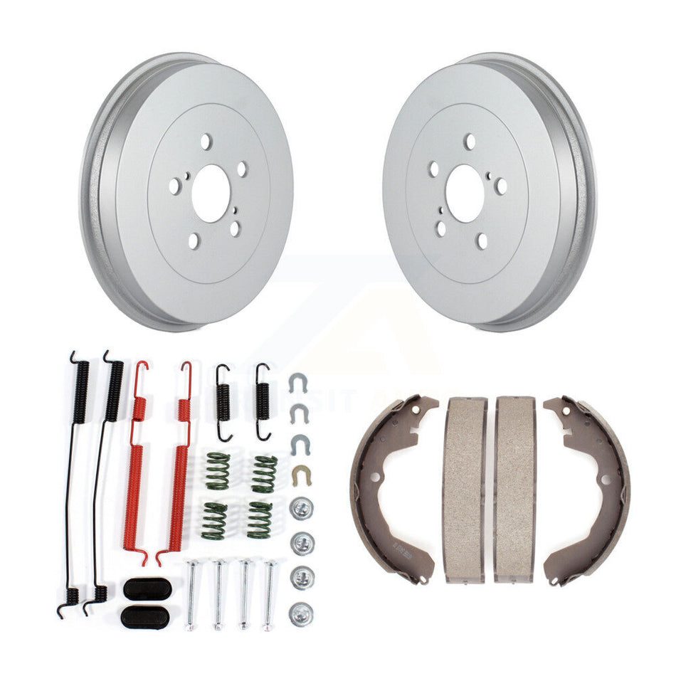 Rear Coated Brake Drum Shoes Spring Kit For Toyota Matrix Pontiac Vibe KGN-100067