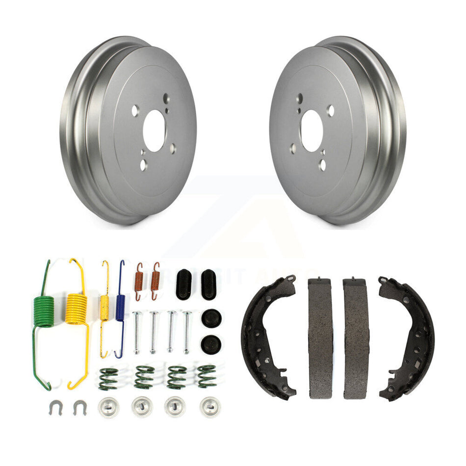 Rear Coated Brake Drum Shoes Spring Kit For Toyota Yaris KGN-100080