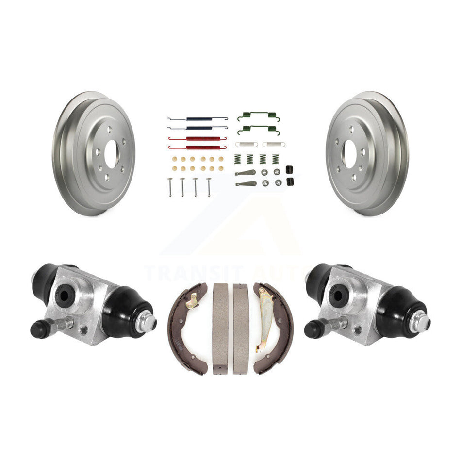 Rear Coat Brake Drum Shoe Spring Cylinder Kit For 11-12 Volkswagen Jetta rear brakes KGN-100155