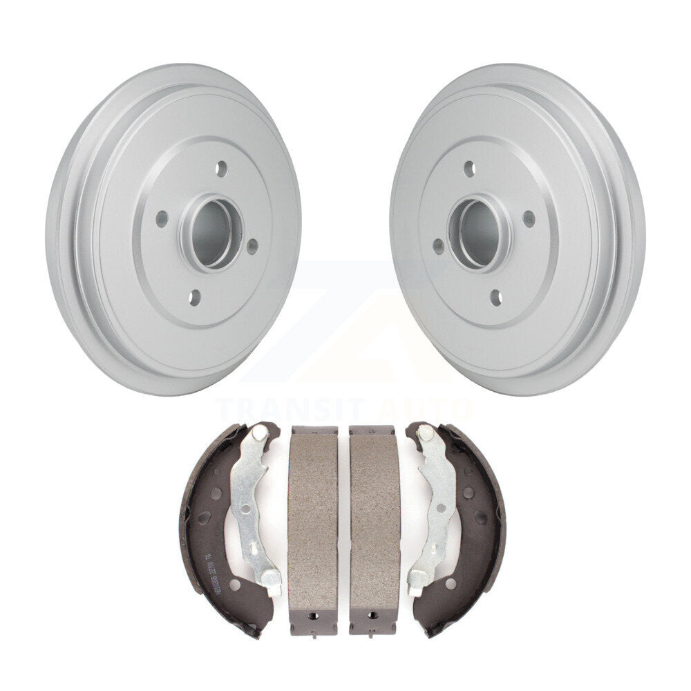 Rear Coated Brake Drum Shoes Kit For Nissan Micra Versa Note KGN-100198