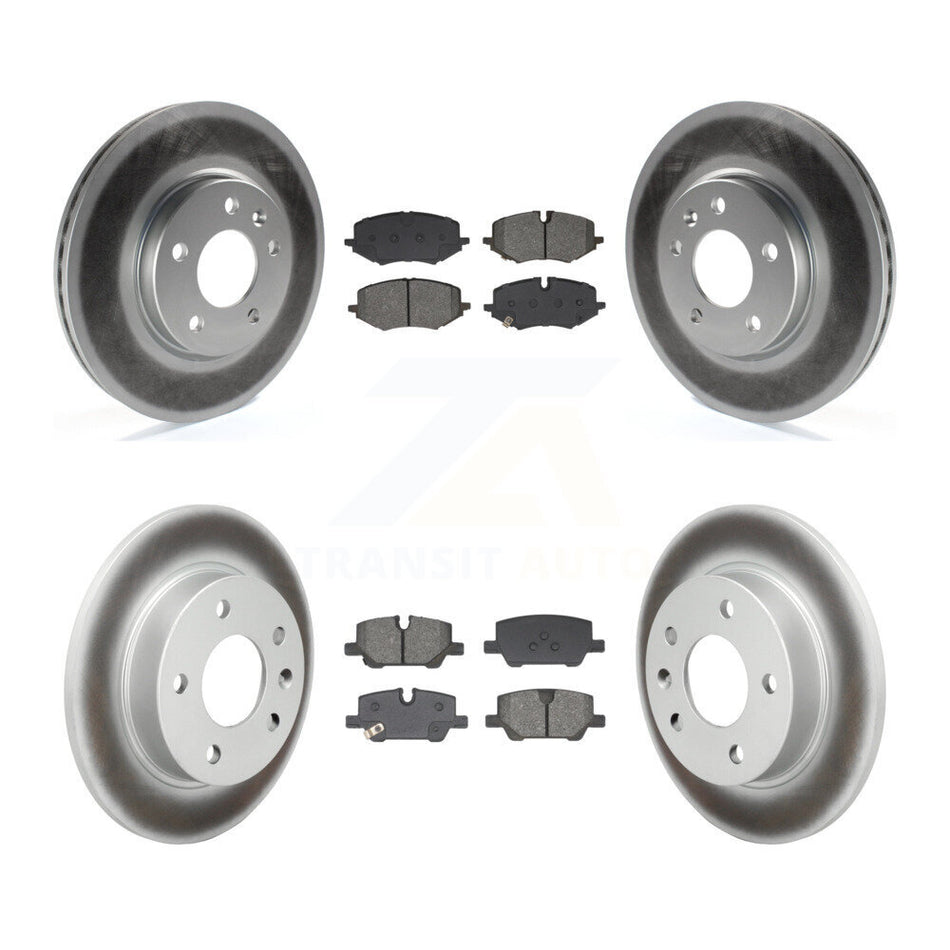 Front Rear Coat Brake Rotors Semi-Metallic Pad Kit For Chevrolet Trailblazer Buick Encore KGS-102792