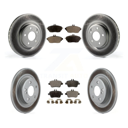 Front Rear Coat Brake Rotor Ceramic Pad Kit For Mercedes-Benz GLA250 CLA250 B250 INFINITI KGT-101243