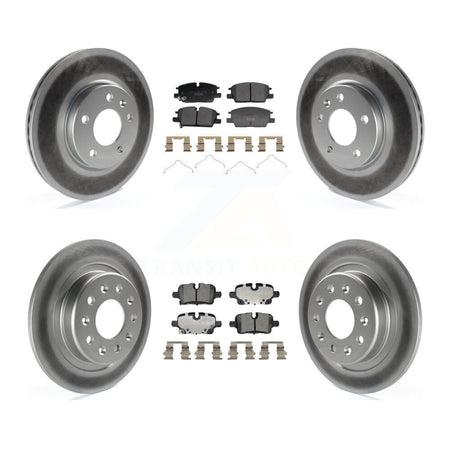 Front Rear Coat Disc Brake Rotor Ceramic Pad Kit For Chevrolet Equinox GMC Terrain Malibu KGT-103387