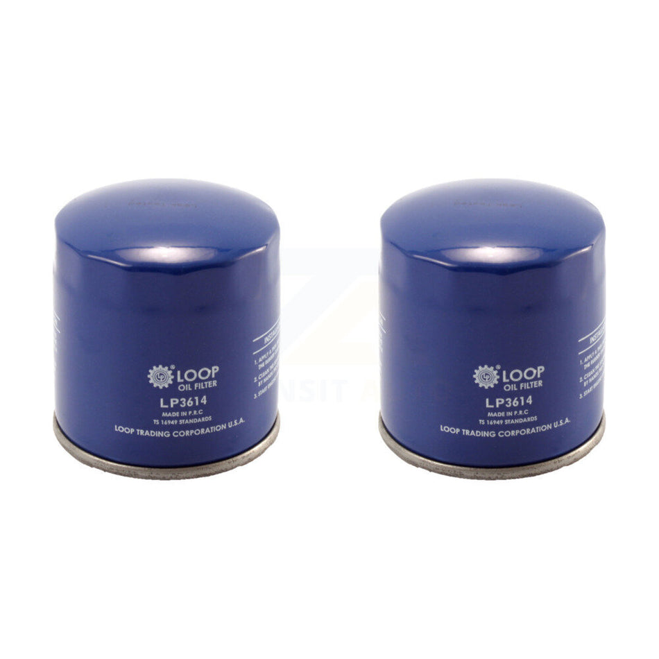 Engine Oil Filter (2 Pack) For Ford Escape Toyota Mazda Volkswagen 3 Jetta Tacoma Focus 5 KLO-100009